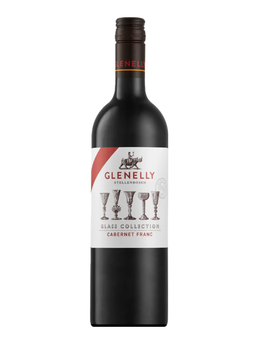 Garrafa do vinho Glenelly Cabernet Franc, 100% Cabernet Franc 2021, África do Sul