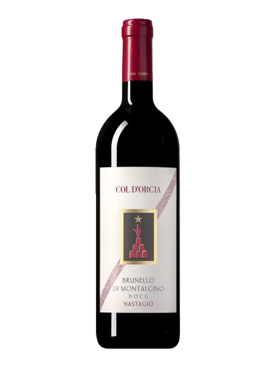 Garrafa do vinho Vigna Nastagio Brunello de Montalcino, 100% Sangiovese 2018, Itália