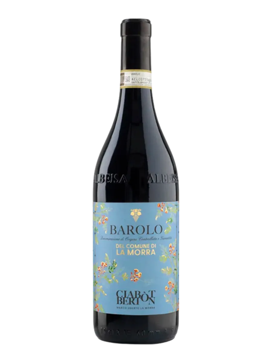 Garrafa do vinho Del Comune di La Morra Barolo, Nebbiolo 2020, Itália