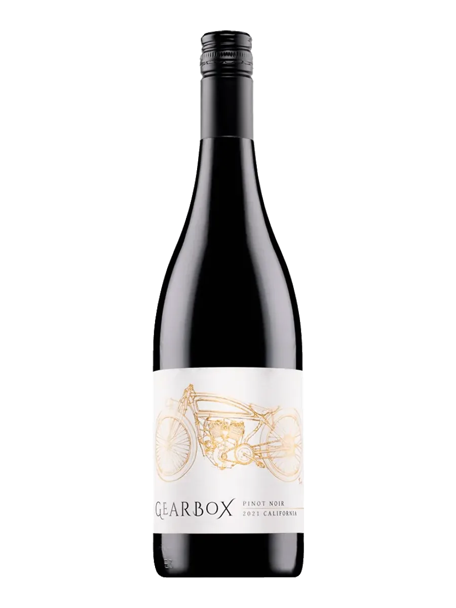 Garrafa do vinho Precision Gearbox Pinot Noir, 100% Pinot Noir 2021, Estados Unidos
