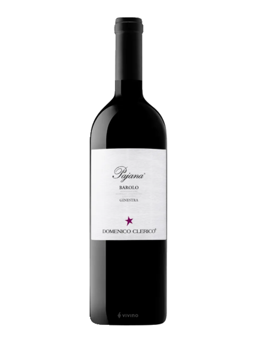 Garrafa do vinho Pajana Barolo, 100% Nebbiolo 2020, Itália