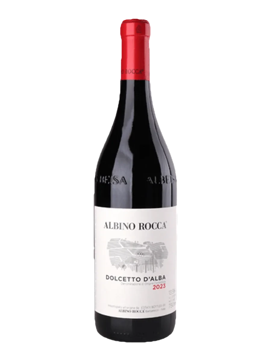 Garrafa do vinho Albino Rocca Dolcetto D'Alba, Dolcetto 2023, Itália