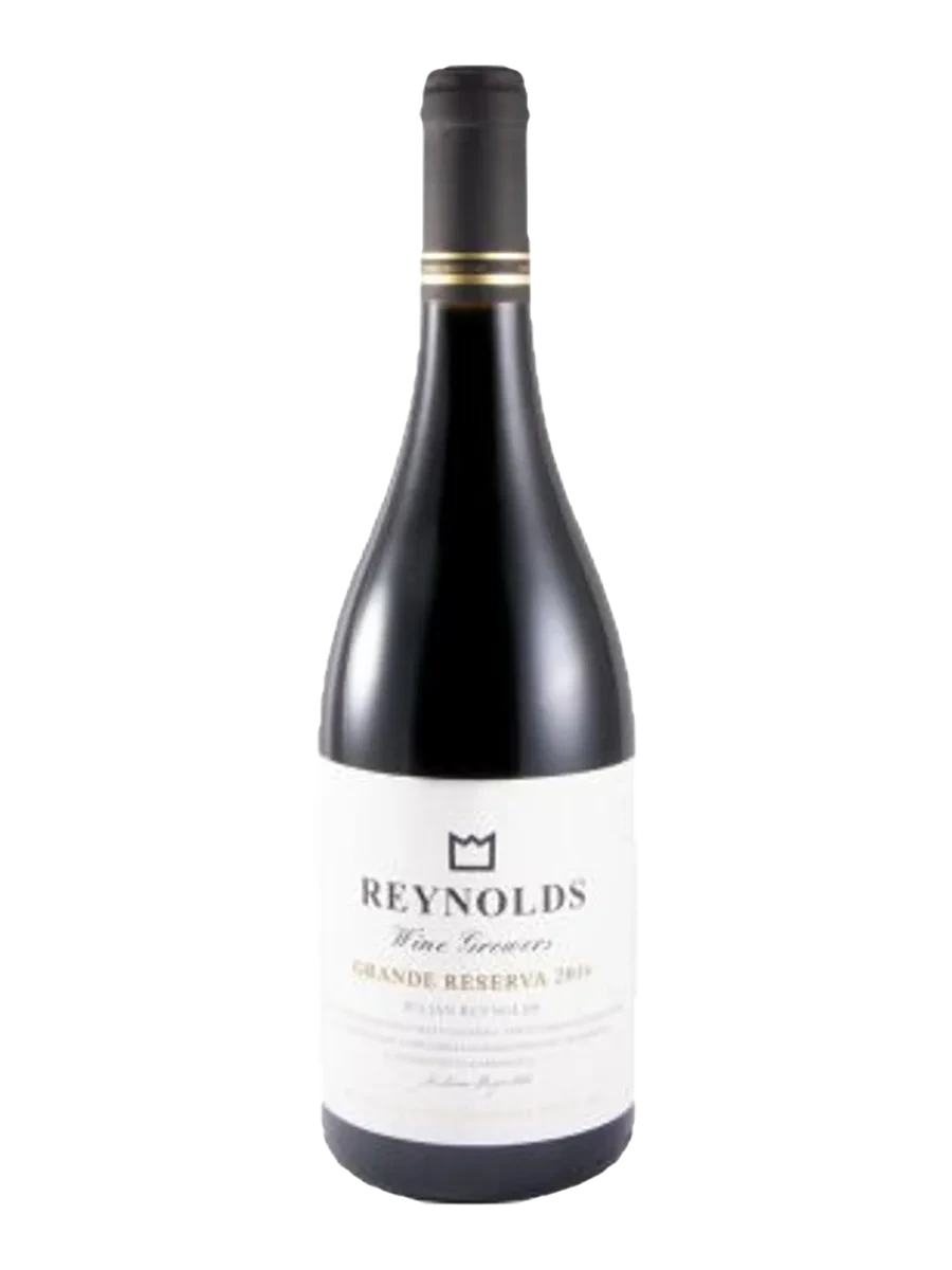 Garrafa do vinho Julian Reynolds Grande Reserva, 70% Alicante Bouschet, 30% Syrah 2016, Portugal