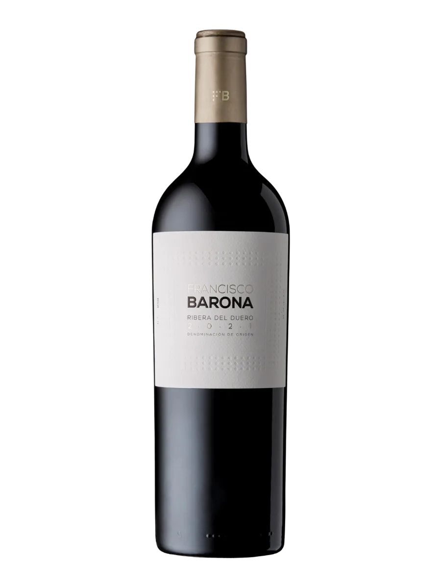 Garrafa do vinho Francisco Barona, 15%. 2024, Espanha