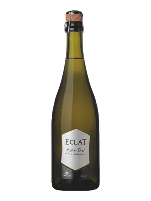 Garrafa do vinho Eclat Plata Extra Brut, 67% Chardonnay, 33% Pinot Noir NV, Argentina