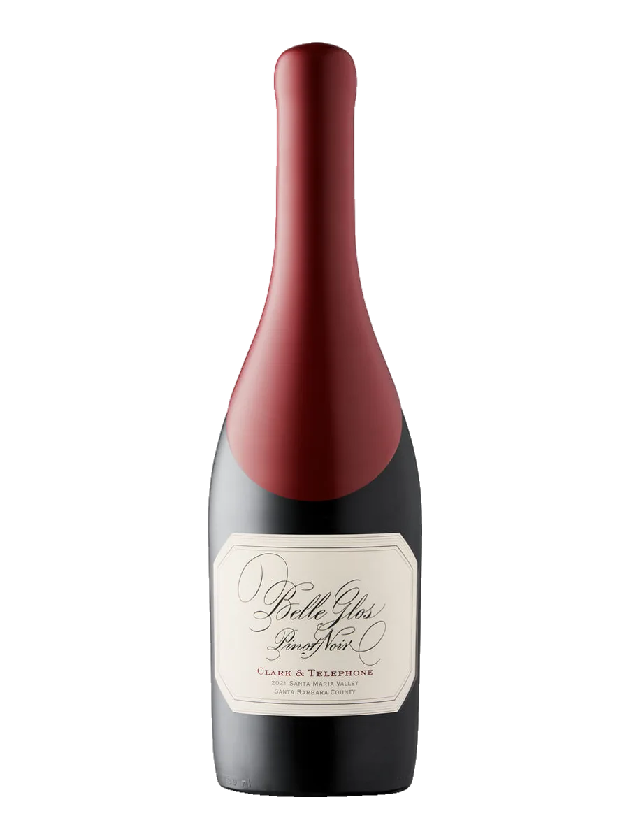 Garrafa do vinho Belle Glos Pinot Noir Clark & Telephone, Pinot Noir 2022, Estados Unidos
